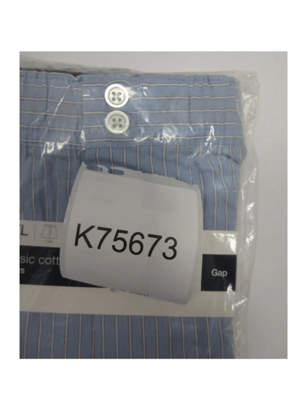 Gap Underwear XXL Boxer Shorts Striped Classic Deadstock Y2K Cotton NEW